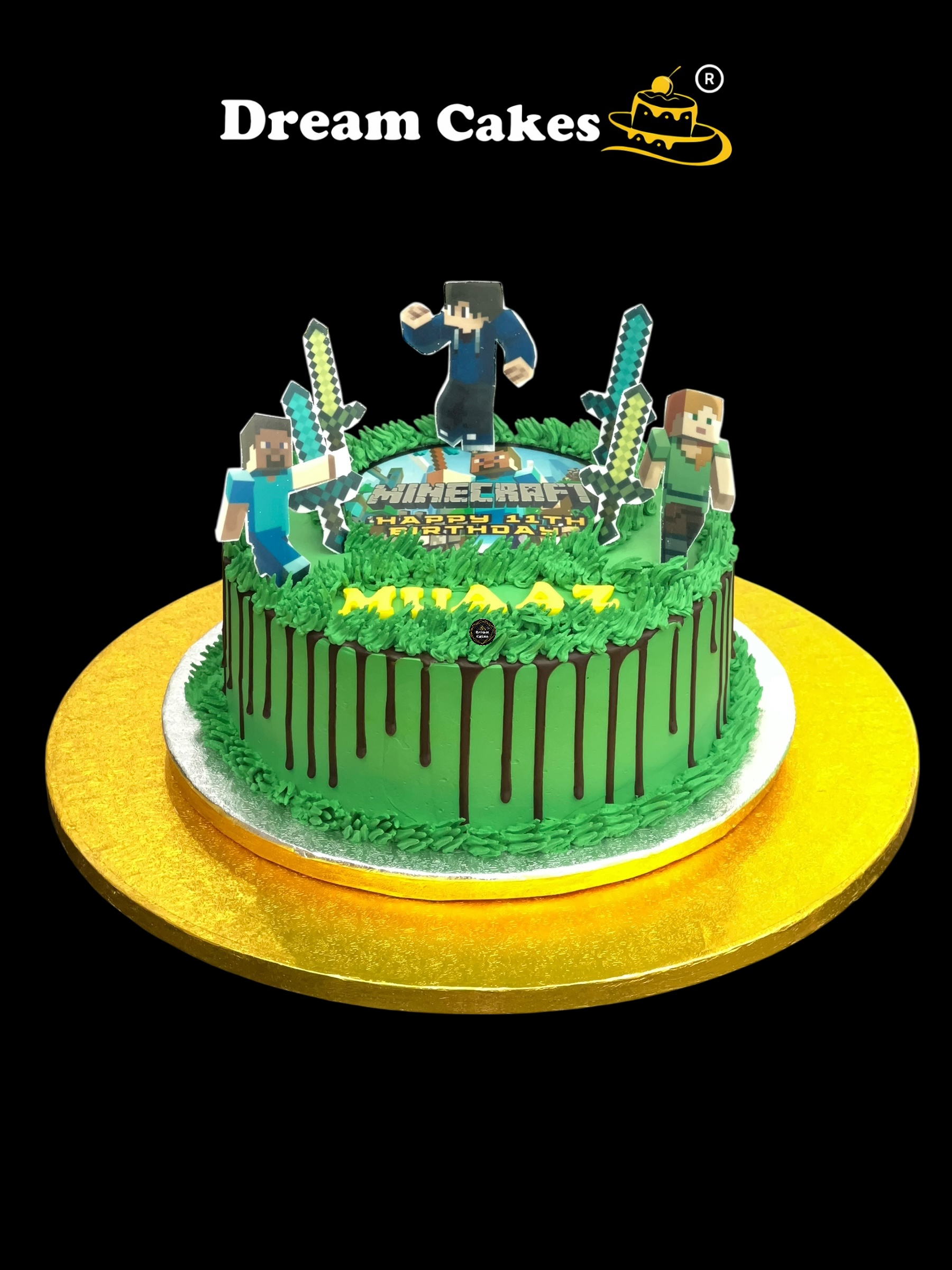 Minecraft Cake MC-022